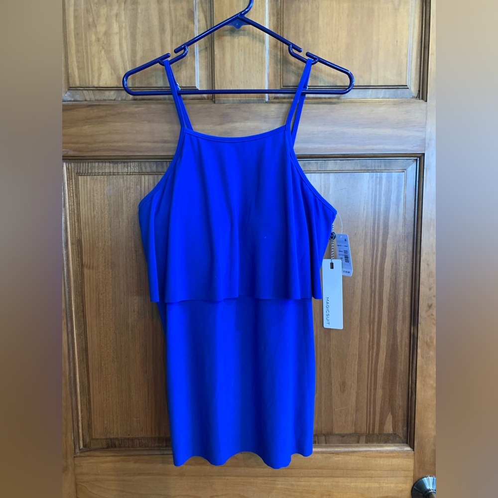 Magicsuit Royal Blue Tankini Top